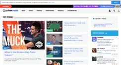 Desktop Screenshot of in.pokernews.com