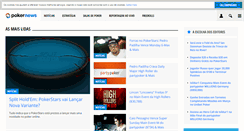 Desktop Screenshot of br.pokernews.com