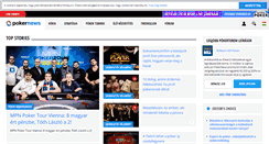 Desktop Screenshot of hu.pokernews.com
