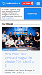 Mobile Screenshot of hu.pokernews.com
